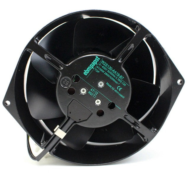 Ebmpapst W2S130-AA19-B7 400V 0.16/0.13A 41/38W 2wires cooling fan Ebmpapst W2S130-AA19-B7 400V 0.16/0.13A 41/38W 2wires cooling fan